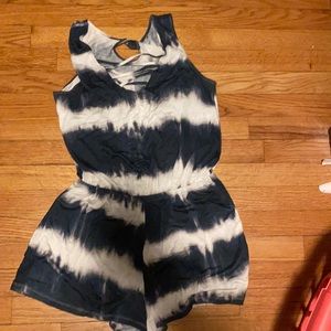 Tie dye romper size medium